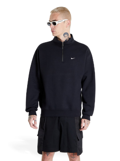 Суитчър Nike Solo Swoosh1/4-Zip Top Черно | DQ5209-010