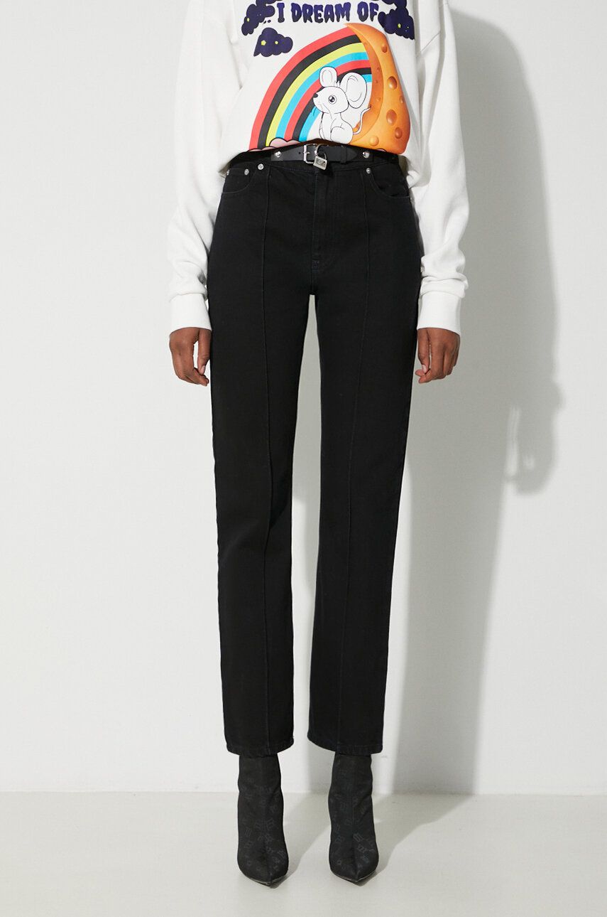 Дънки JW Anderson Anderson Straight Jeans Черно | DT0075.PG1334, 0
