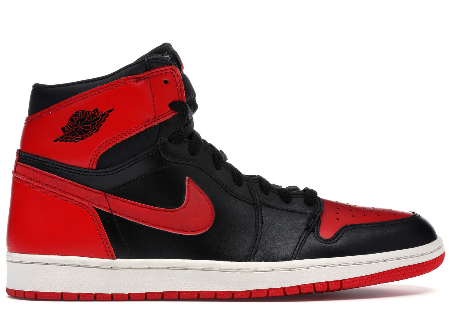 Кецове и обувки Jordan Jordan 1 Retro "Bred" (2001) Червено | 136066-061, 0