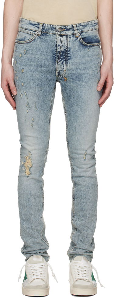Дънки Ksubi Ksubi Van Winkle Distressed Slim Jeans Синьо | MSP25DJ017, 0