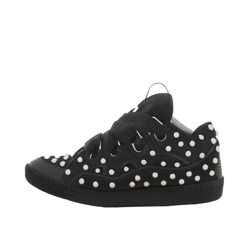 Кецове и обувки LANVIN Studded Leather Curb "Black" Черно | FMSKRK11SAKSH231010
