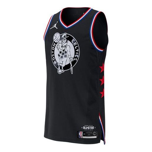 Фланелка Jordan Jordan NBA All-Star 2019 Boston Celtics Kyrie Irving Basketball Jersey Черно | AQ7288-016, 0