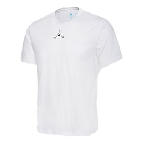 Тениска Converse Pattern Sports Short Sleeve T-Shirt Бяло | 10018489-A01