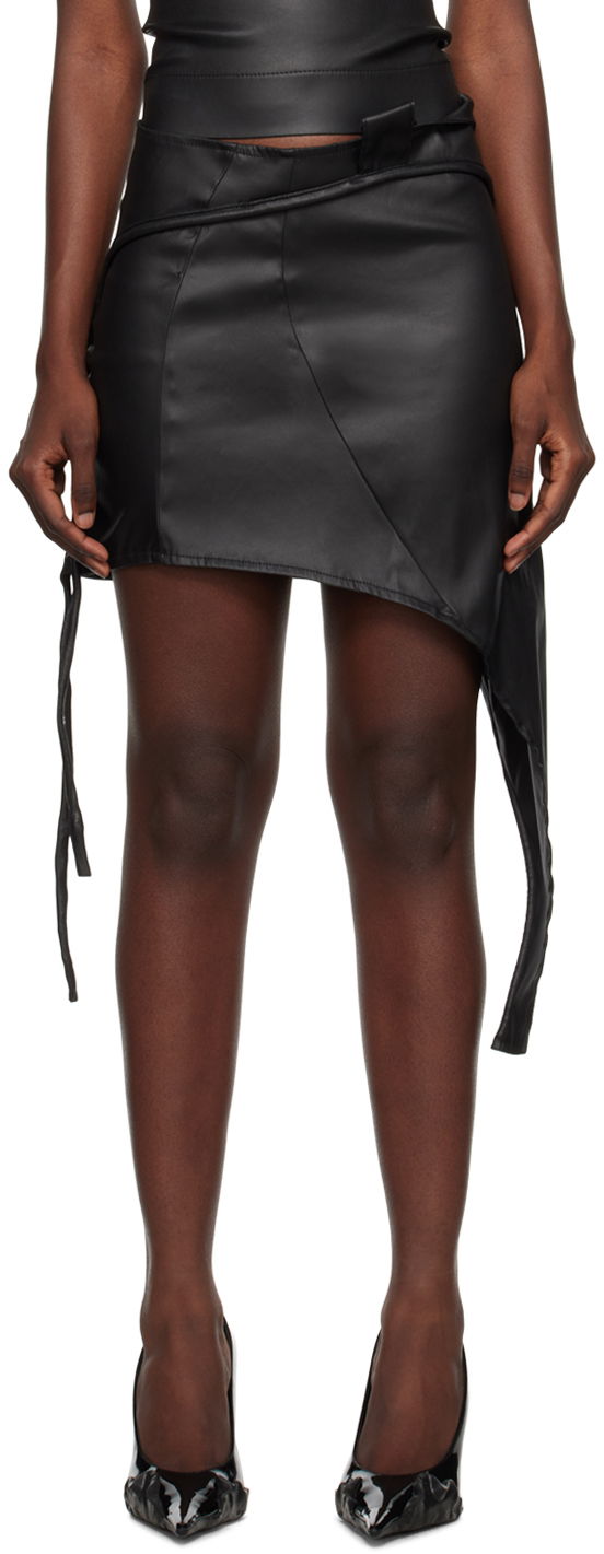 Пола Ottolinger Ottolinger Asymmetric Miniskirt Черно | 1703601, 0