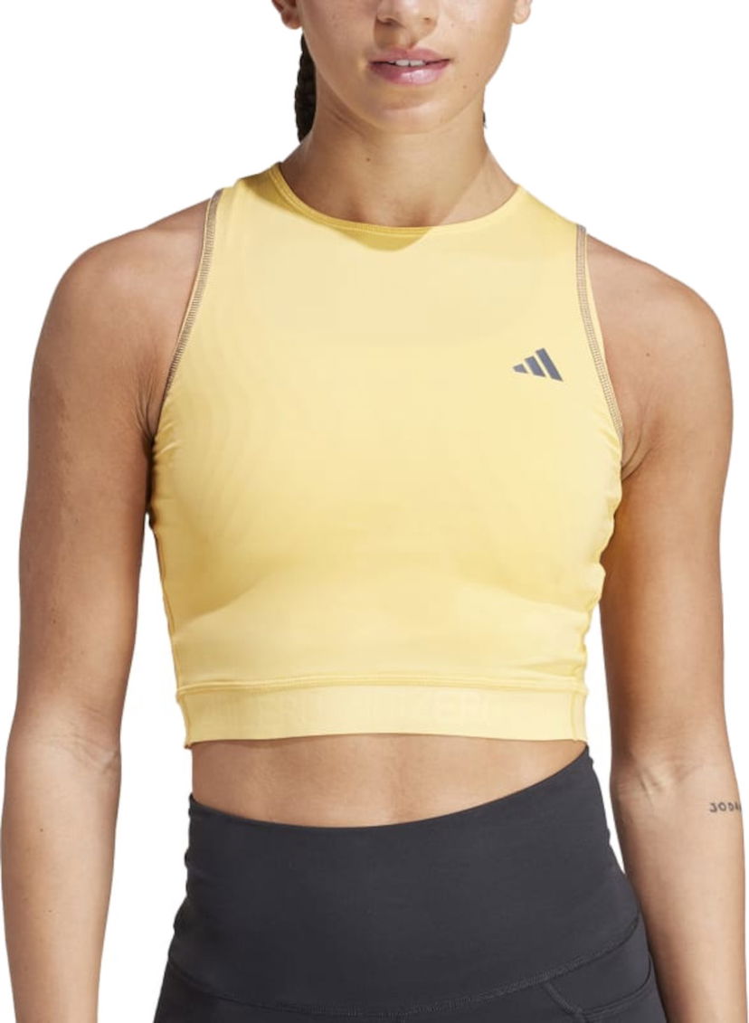 Потник adidas Originals adidas Adizero L CR TANK Жълто | in1171