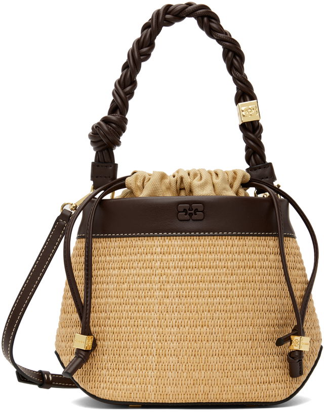 Beige Bou Bucket Bag