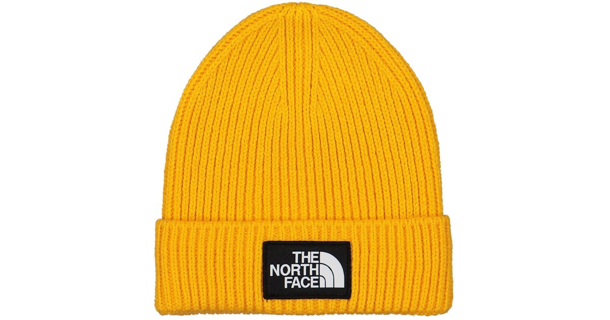 Шапка The North Face Logo Box Cuffed Short Beanie Жълто | nf0a3fjx56p1, 1