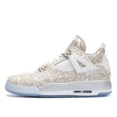 Кецове и обувки Jordan Air Jordan 4 Retro BG "Laser" Бежово | 705334-105, 2