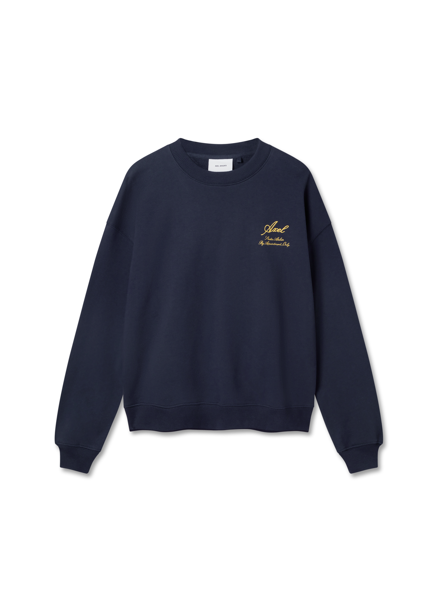 Суитчър AXEL ARIGATO Navy Blue Embroidered Sweatshirt Синьо | A3000002, 1