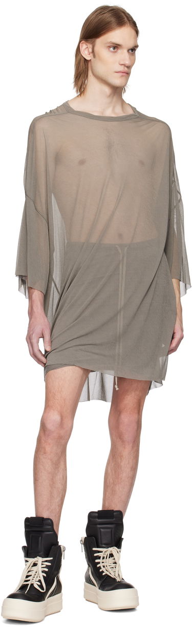 Тениска Rick Owens Rick Owens Hollywood Tommy Sheer T-Shirt Сиво | RR01E5283 JCR, 3
