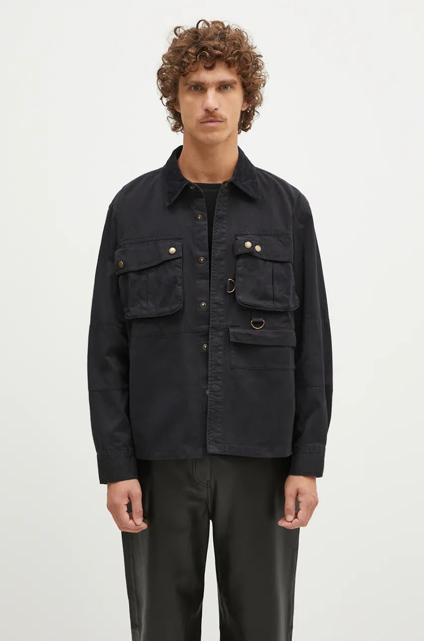 Риза Barbour Overshirt Twill Oakmoor Черно | MOS0380, 0