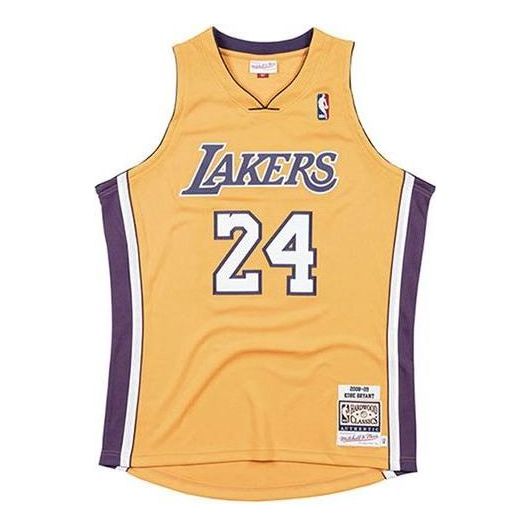 Потник Mitchell & Ness Mitchell & Ness NBA Los Angeles Lakers Finals Road Jersey Жълто | BA688C-LAL-D-JHK