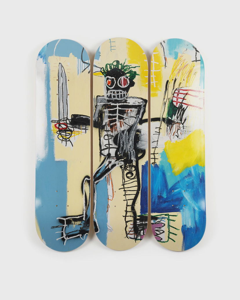 Skate The Skateroom Jean-Michel Basquiat Warrior 1982 Deck Многоцветен | 5407006112600