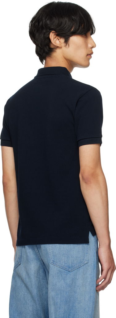 Поло тениска Comme des Garçons Comme des Garçons Play Heart Patch Polo Тъмно синьо | AZ-T006-051, 2