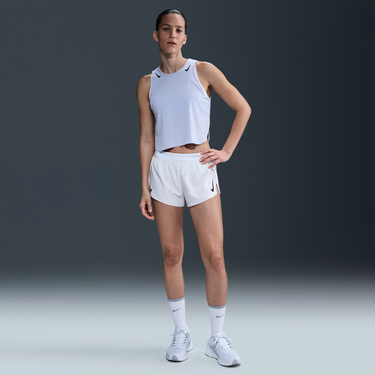 Потник Nike Dri-FIT ADV AeroSwift Cropped Running Tank Лилаво | FN2713-057, 2