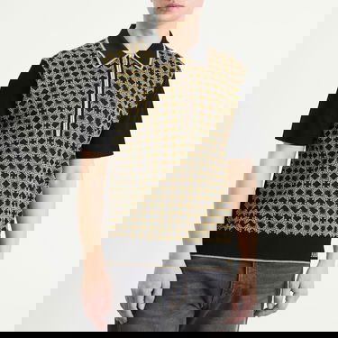 Поло тениска AMIRI Ma Quad Zip Polo Многоцветен | AMKNPO1072-BLK, 2