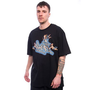 Тениска Karl Kani Karl Kani Woven Signature Airbrush Amor Tee Черно | KK-60300352, 0