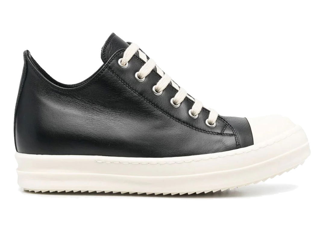 Кецове и обувки Rick Owens Strobe Low Black Черно | RU02B2891LOP, 0