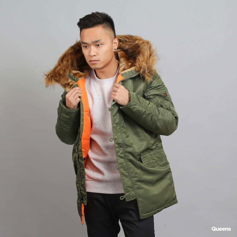 Яке Alpha Industries Jacket N3B VF 59 olivová M Зелено | 103141 01