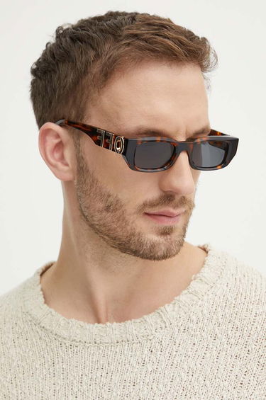 Слънчеви очила Off-White Off-White Logo Sunglasses Кафяво | OERI124.496007, 4