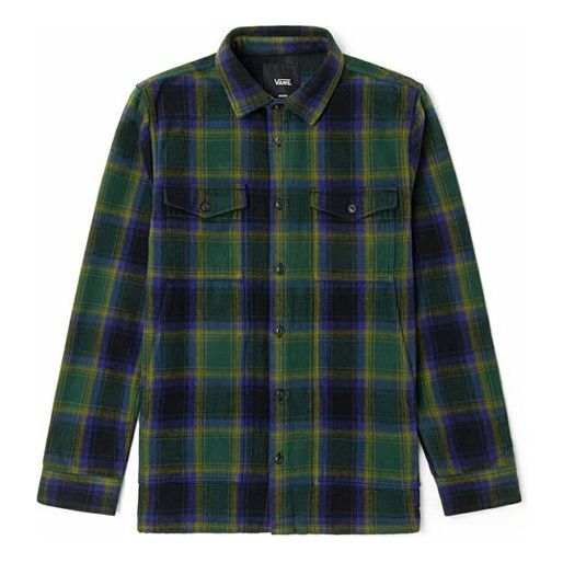 Риза Vans Plaid Casual Long Sleeve Shirt Зелено | VN0A5KLYZ17