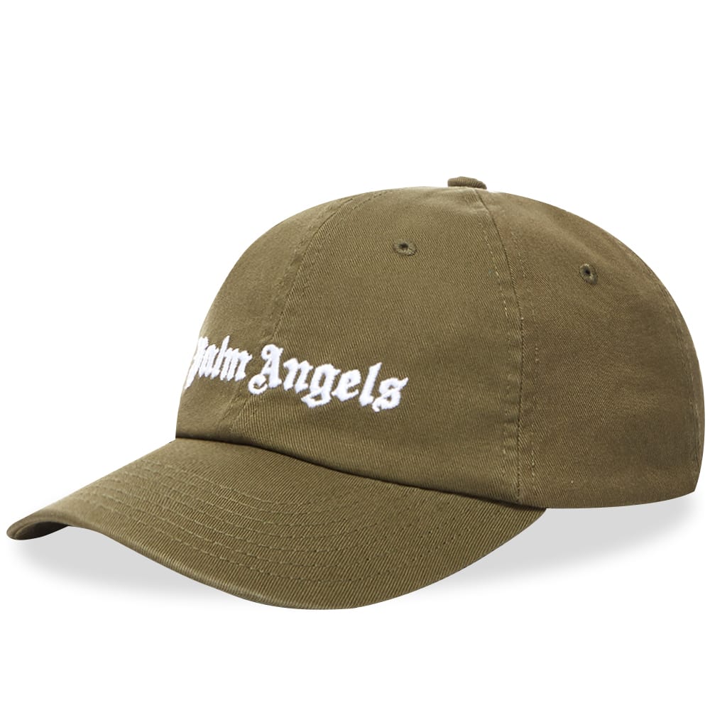 Шапка с козирка Palm Angels Logo Cap Зелено | PMLB003C99FAB0015501, 0
