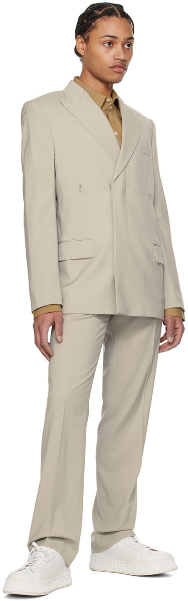 Яке Helmut Lang Helmut Lang Car Blazer Бежово | O01HM101, 3