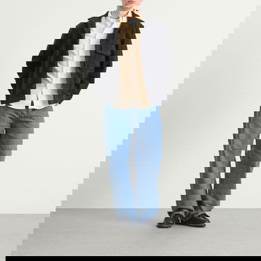 Риза Portuguese Flannel Lobo Button Down Corduroy Shirt Жълто | AW25051-ECR, 4