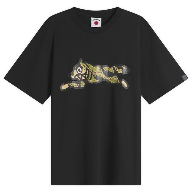 Tiger Stripe Running Dog T-Shirt