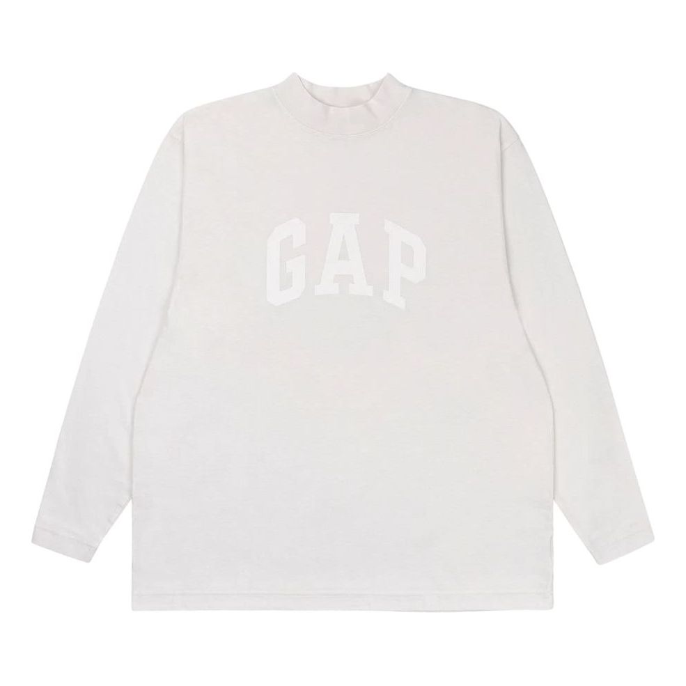 Тениска GAP Yeezy Gap Engineered By Balenciaga Long Sleeve T-Shirt Бяло | 469671-00, 0