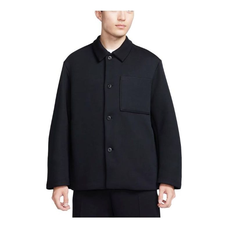 Яке Nike Sportswear Tech Fleece Reimagined Wide Shirt Jacket Черно | FB8168-010