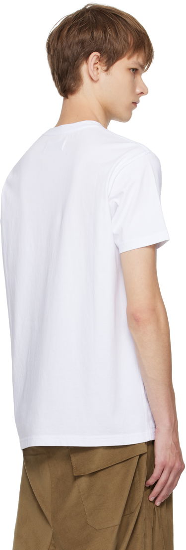 Тениска Vivienne Westwood Vivienne Westwood Classic T-Shirt with Green Orb Print Бяло | 3G01003W-J001M-, 2