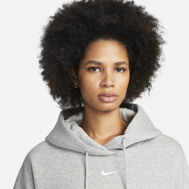 Суитчър Nike Sportswear Phoenix Fleece Over-Oversized Pullover Hoodie Сиво | DQ5858-063, 1