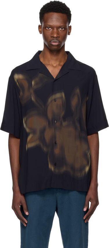 Риза BOSS Hugo Floral Printed Camp Shirt Черно | 50545387, 0