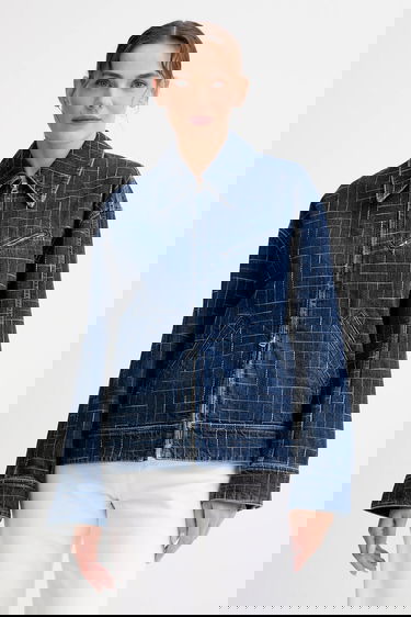 Яке KENZO Kenzo Denim Jacket Синьо | FF62DV2566V3, 3