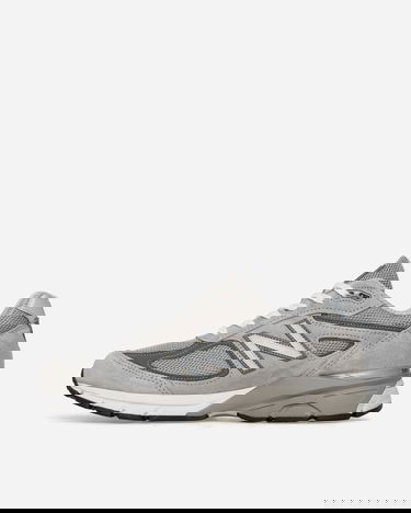 Кецове и обувки New Balance 990v4 Made in USA Grey Silver Сиво | U990GR4, 0