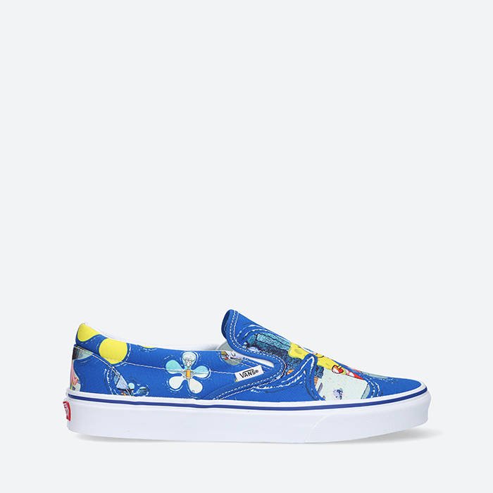 Кецове и обувки Vans SpongeBob Classic Slip-On Синьо | VN0A33TBYZ1, 1