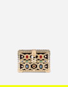 Dolce & Gabbana Dolce Box Clutch With Jewels