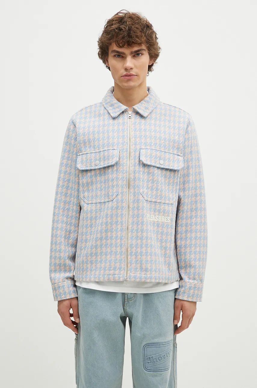 Яке Pleasures Folklore Work Jacket Синьо | P24F038, 0