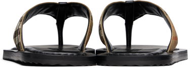 Кецове и обувки Burberry Burberry Check Pavilion Sandals Бежово | 8109162, 1