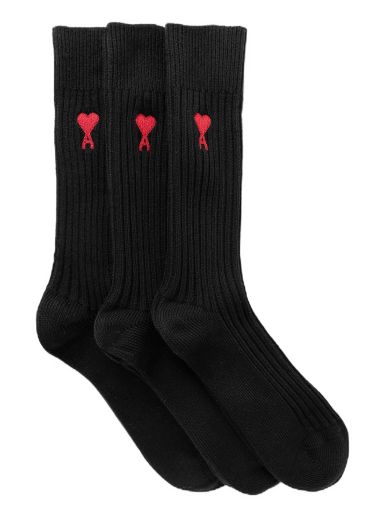 Чорапи AMI THREE PACK ADC SOCKS Черно | 3666598015092