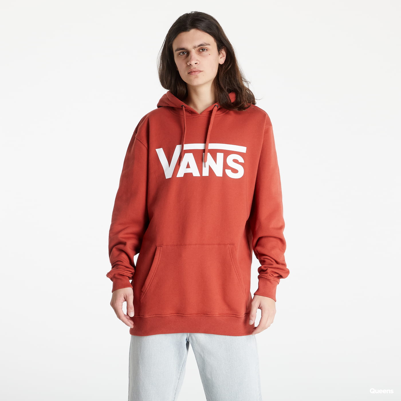 Суитчър Vans Classic Pullover Hoodie II Червено | VN0A456BSQ61, 0