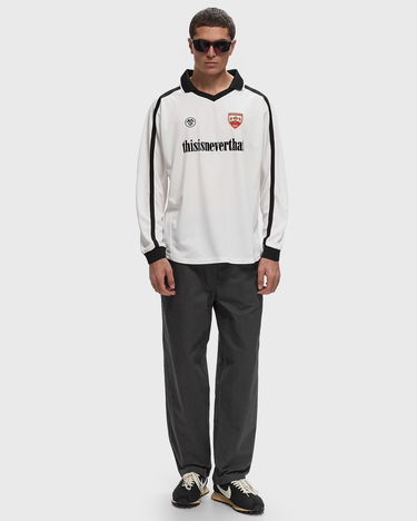 Поло тениска thisisneverthat White Soccer Jersey Бяло | TN243TTSLT01WHT, 1