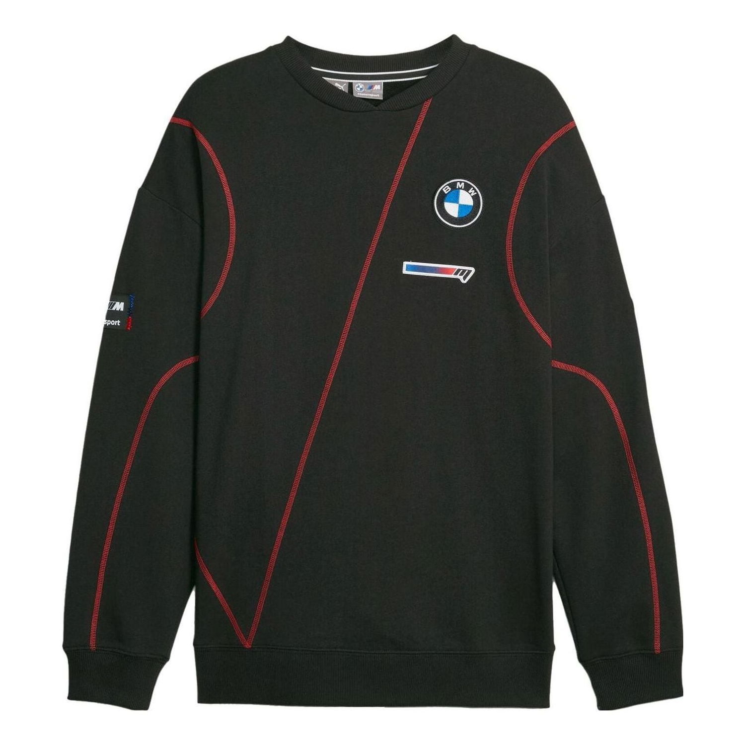 Пуловер Puma BMW M Motorsport Garage Crew Sweatshirt Черно | 621027-01, 0