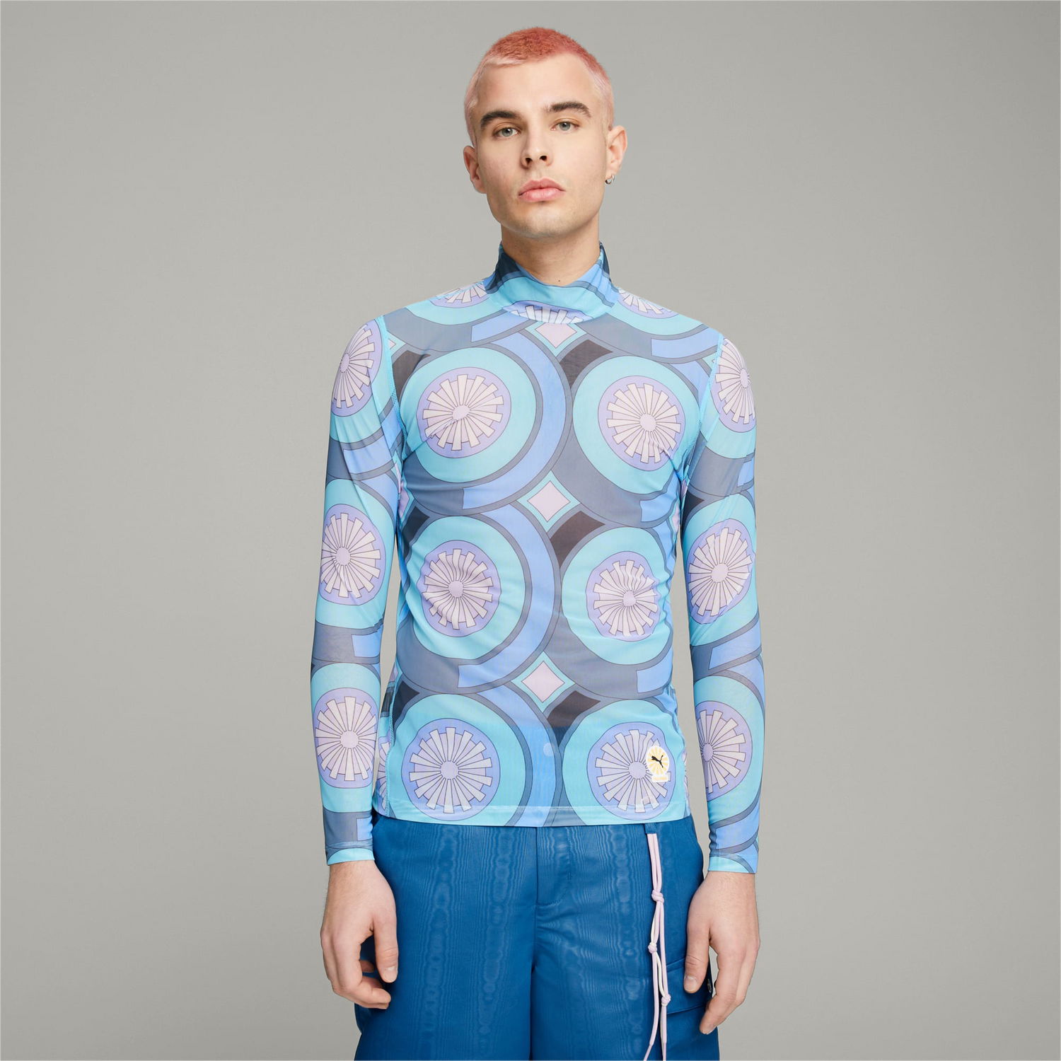 Тениска Puma x Palomo Long Sleeve Top Синьо | 538799_81, 0