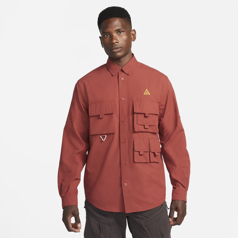 Риза Nike ACG Dri-FIT UV 'Devastation Trail' Top Бургунди | DN3936-641, 0