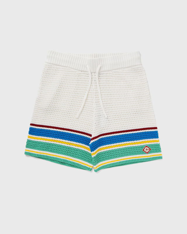 CROCHET EFFECT TENNIS SHORTS