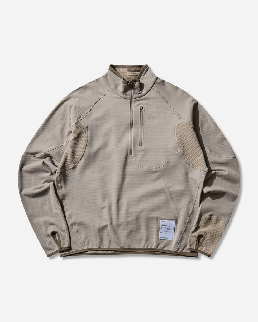 Суитчър Satisfy GhostFleece Half-Zip Sweatshirt Бежово | 21005 81401