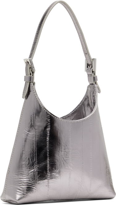Чанта през рамо BY FAR BY FAR Baby Camryn Metallic Leather Bag Металик | MWBTH031CL035ME032PL, 2