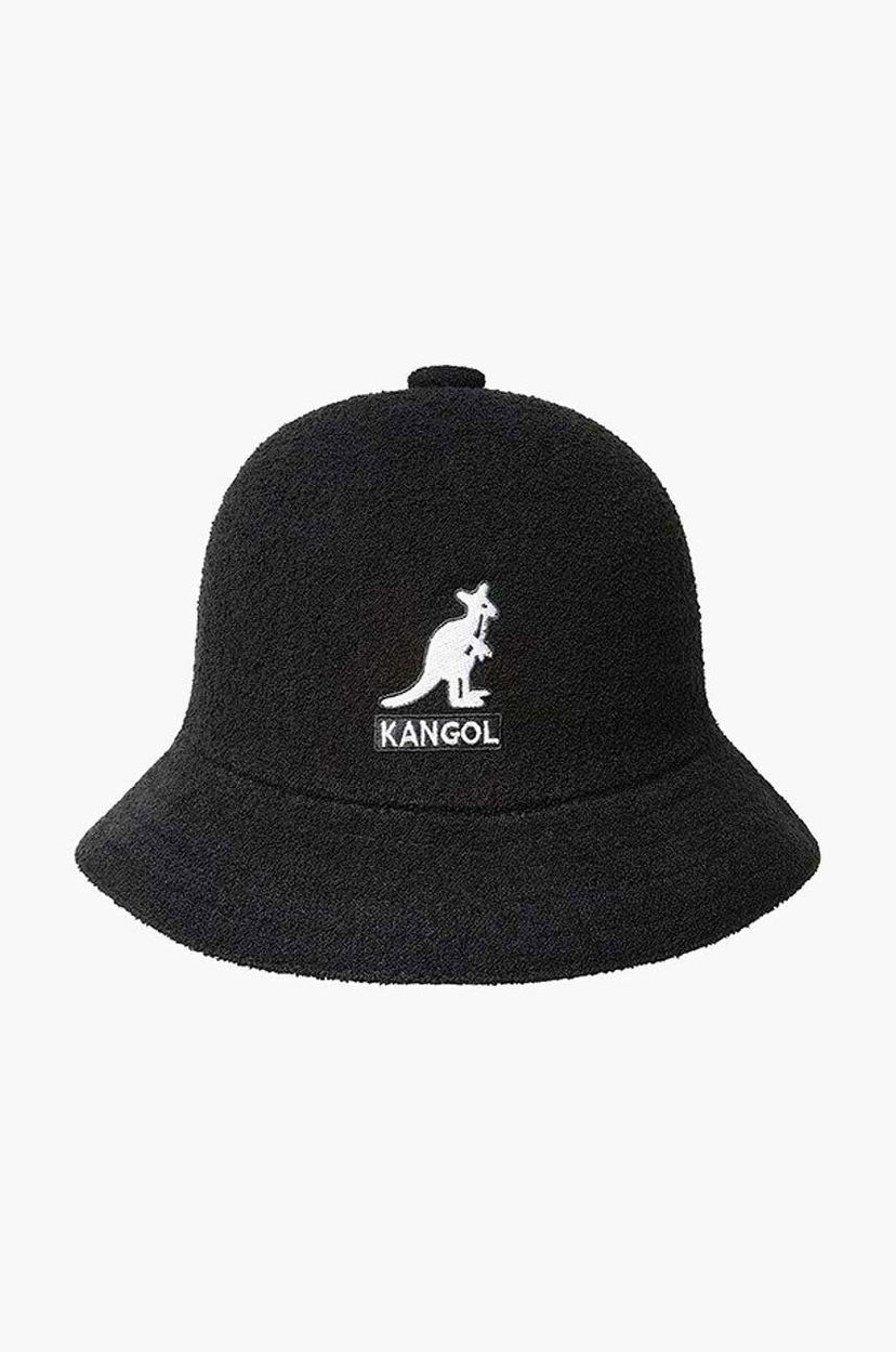 Шапка Kangol Casual Big Logo Черно | K3407.BLACK